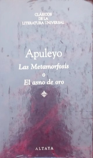 Libro "Las metamorfosis o El asno de oro"