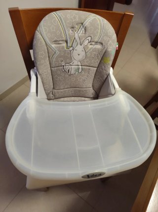 Trona de bebé plegable Cam