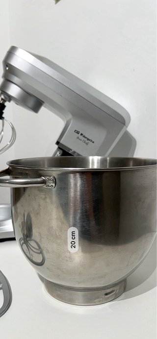 Amasadora Gran Chef Plateada