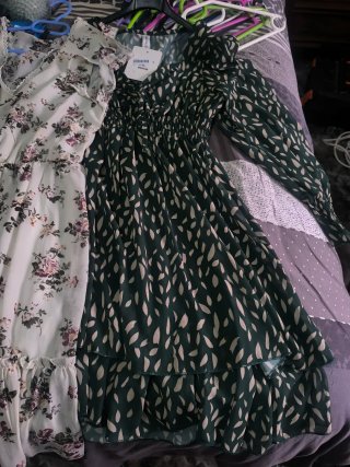 Conjunto de 3 vestidos estampados
