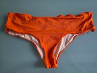 Bikini Arancione con Ricamo