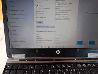 Portátil HP EliteBook 2540p i7