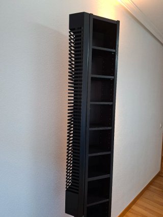 Estantería CD IKEA GNEDBY Negra +1 REGALO