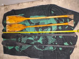 4 Remos de Madera