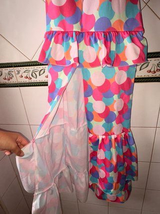 Traje de flamenca estampado