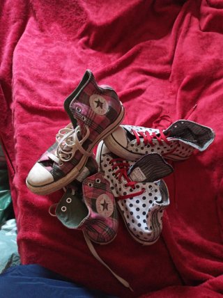 Converse Talla 40 - 2 Pares Deportivas