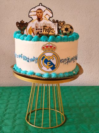 Tarta personalizada Real Madrid