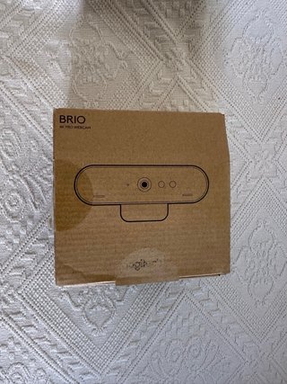 Webcam Logitech Brio 4K Pro Negra NUEVA