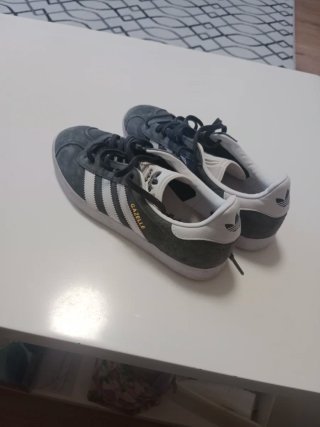 Zapatillas Adidas Gazelle Mujer Verde/Blanco