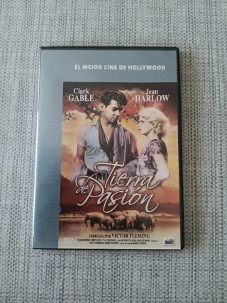 DVD Tierra de Pasión (Clark Gable)