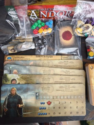 Juego de mesa Las Leyendas de Andor