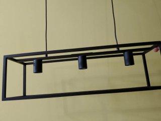 Lampadario moderno design rettangolare