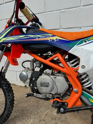 Pitbike Rebel Master 125 XXL Motocross Manual