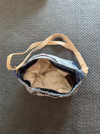 Bolso vaquero Pull&Bear hecho a mano