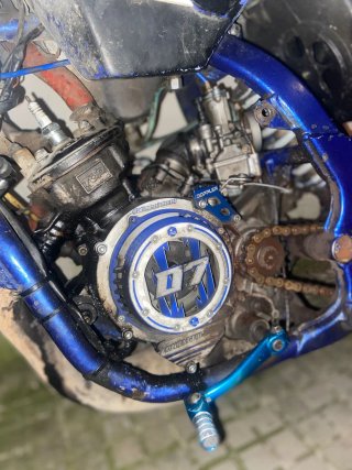 Vendo o cambio Beta RRT 2007 Enduro Azul/Blanca