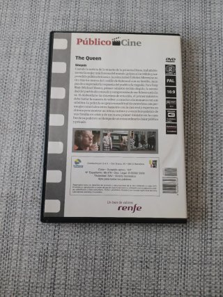 DVD La Reina Helen Mirren Drama Español