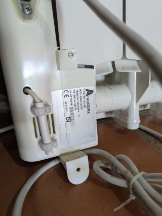 Radiador eléctrico Aurora pared