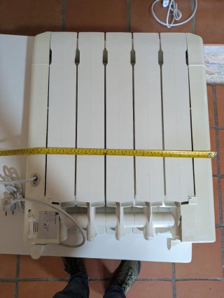 Radiador eléctrico Aurora pared