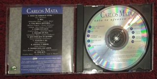 CARLOS MATA (SOLO TE OFREZCO VIVIR) CD 1991