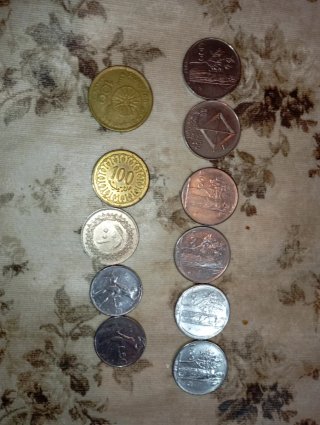 Lotto di 11 Monete Italiane Lire