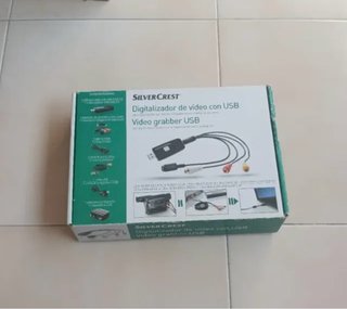 Capturadora de vídeo Silvercrest USB