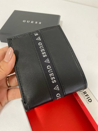 Cartera Guess RFID Negra