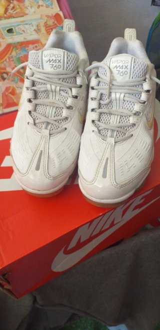 Zapatillas Nike Air Max 360 Doradas Blancas