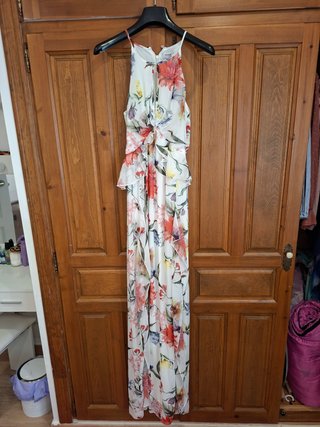 Vestido largo floral
