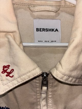 Chaqueta Bershka Hombre Talla M Beige