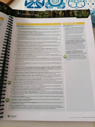 Libro resumen de la guardia civil