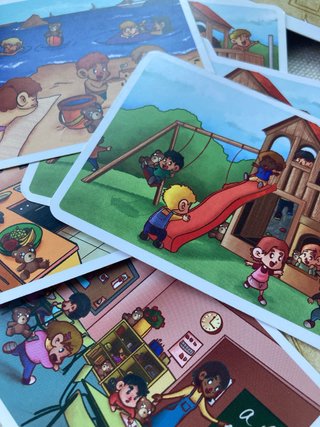 Juego de mesa Club A. Para aprender a contar