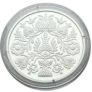 Moneda Plata Ornek. Ornamento Tártaro