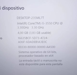 Ordenador Lenovo ThinkCentre Negro
