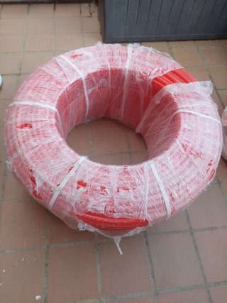 Rollo Tubo Suelo Radiante Rojo (500 mts)