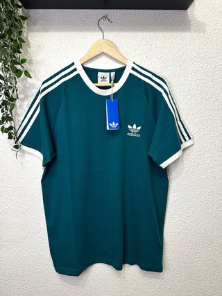 Polo Adidas Talla L Verde Azulado