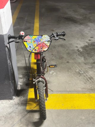 Bicicleta Infantil Bakugan 14'