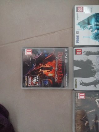 Lote 4 Juegos PS3: Resident Evil, Aliens