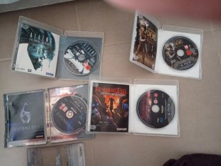 Lote 4 Juegos PS3: Resident Evil, Aliens