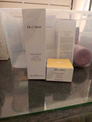 Dr. C. Tuna Calendula Limpiador y Crema Facial