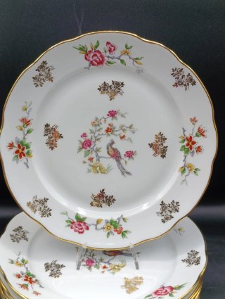 Set platos aperitivos porcelana francesa Sosafils