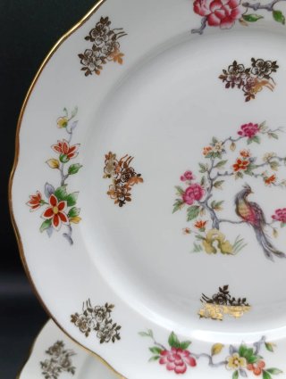Set platos aperitivos porcelana francesa Sosafils