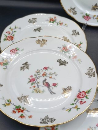 Set platos aperitivos porcelana francesa Sosafils