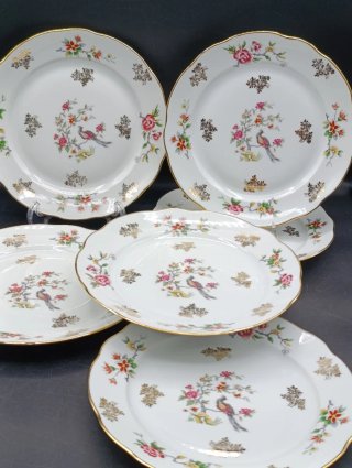 Set platos aperitivos porcelana francesa Sosafils