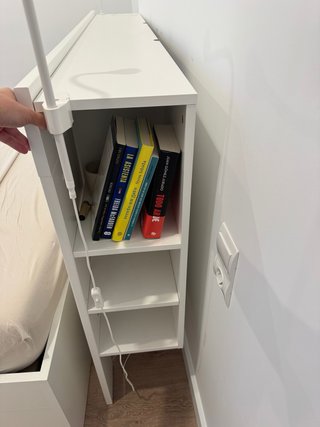 Cabecero de cama blanco