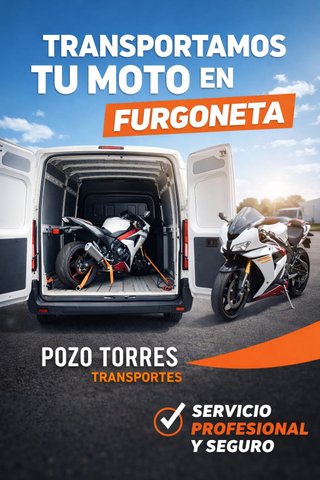 TRANSPORTES DE MOTO EN FURGONETA