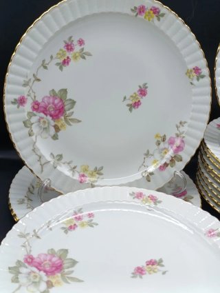 Vajilla BC Limoges 9 servicios porcelana