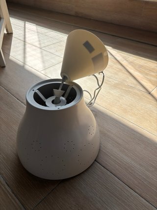 Lámpara de techo IKEA blanca