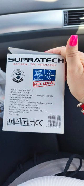 GPS Supratech para coche