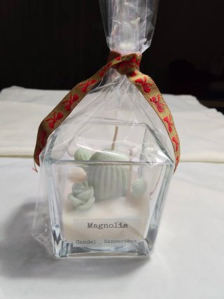 Vela Decorativa Magnolia