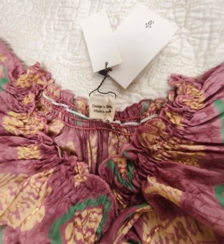 Vestido estampado verano talla única